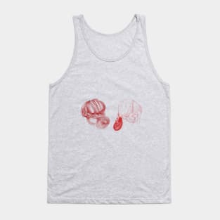 Red Twins Tank Top